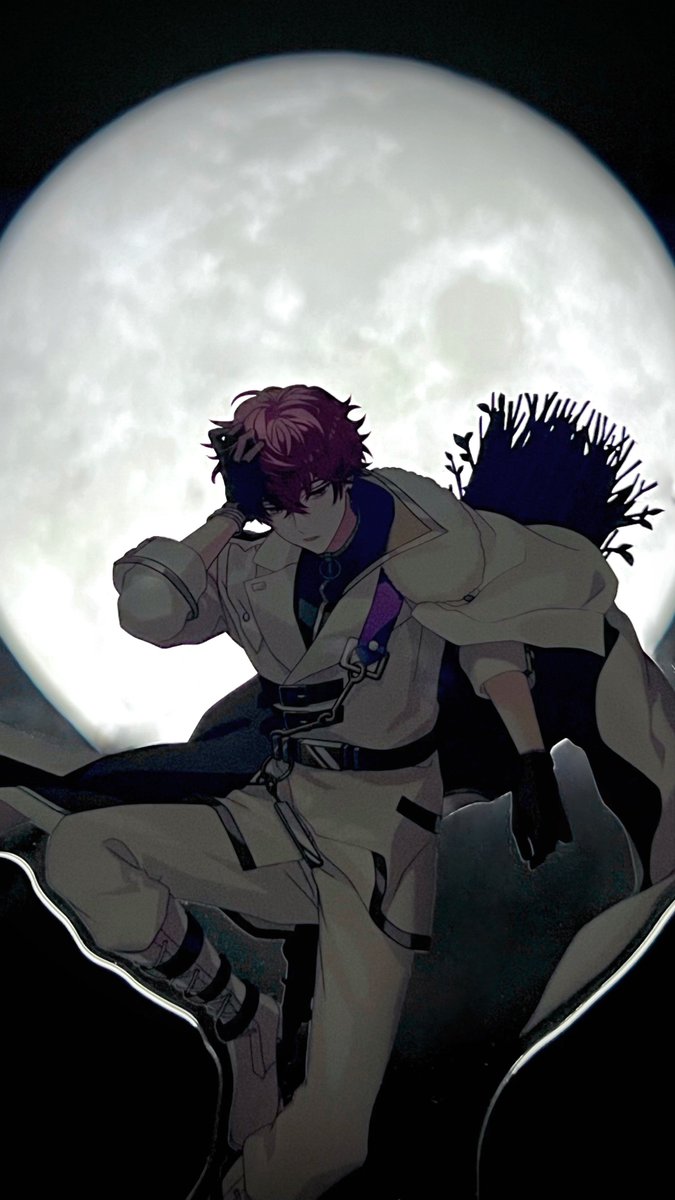 🌕ライト買ったら「夜明けがくるまで世界でもっとも……」のアクスタ撮影できてカッコ良すぎる