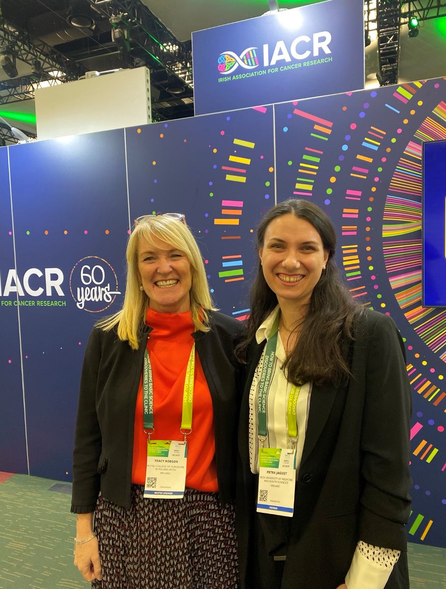 Petra, our @IrishCancerSoc research fellow, has also been awarded a prize at the EACR-AACR-IACR 2024 conference for her outstanding work on breast cancer brain metastasis. Good job Petra!! @News_IACR @RCSI_Research @EORG @BreastCancerNow #RCSIdiscover