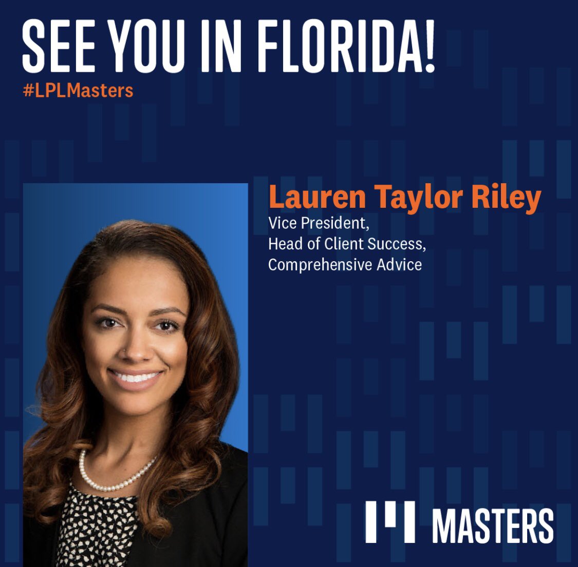 LaurenBTaylor_'s tweet image. The #LPLMasters countdown is on… #LPLAdvisors I look forward to seeing you next week! ☀️