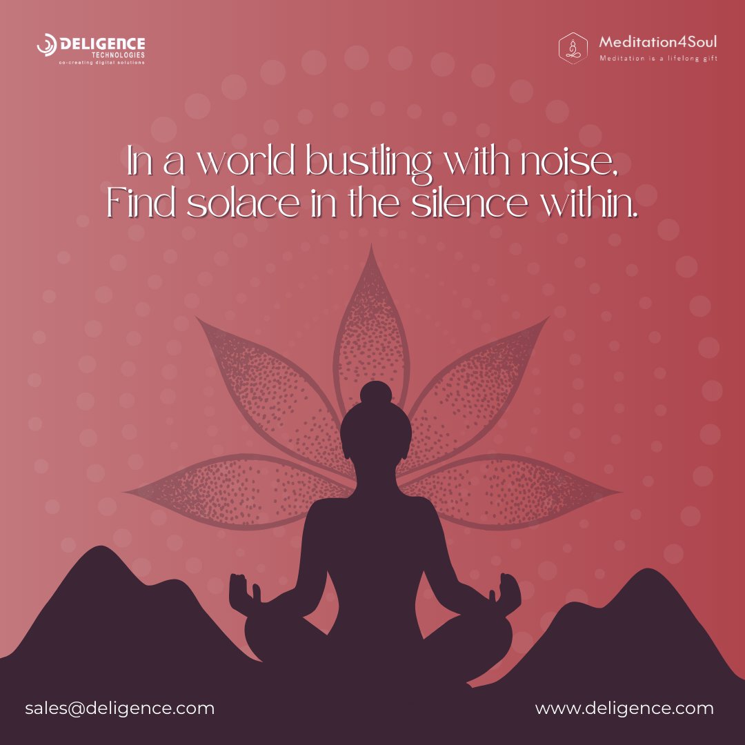 DeligenceTech's tweet image. Meditatopn4Soul offers unlimited potential for wellness fans, meditation coaches, or businesses aiming to boost wellness. Visit for more details.
 bit.ly/3IdCgUs
#MeditationAppDevelopment #DeligenceTechnologies
#Meditation4Soul #Mindfulness #Meditation #Wellness