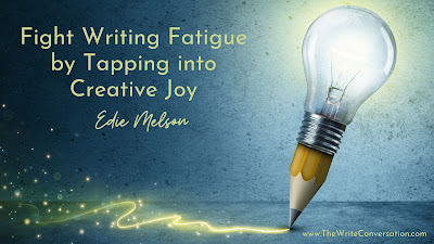 Fight #Writing Fatigue by Tapping into Creative Joy - insight from @EdieMelson thewriteconversation.blogspot.com/2024/02/fight-… #CreativeJoy