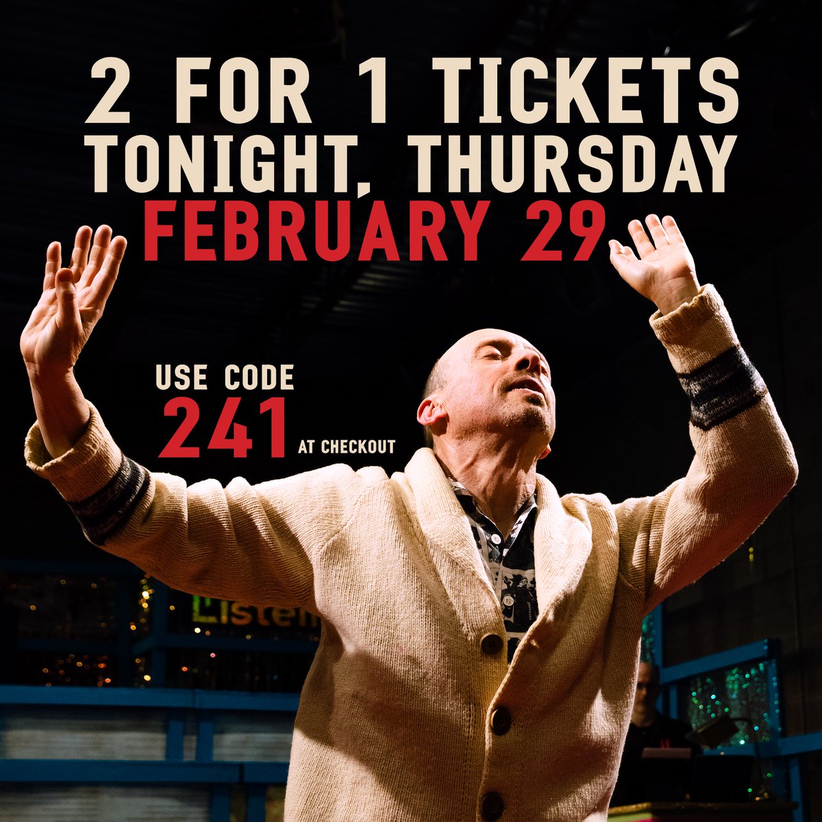 Limited 2 for 1 tickets available for tonight on Leap Day for Remember This Trick! Use code 241 at checkout:
ci.ovationtix.com/282/production…...
Photo by Justin J Wee