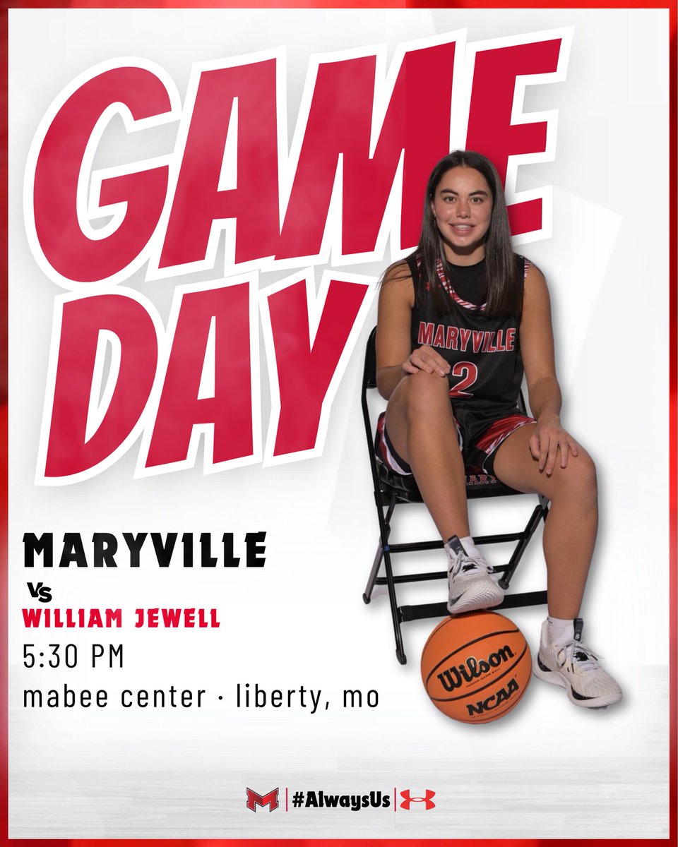 𝙄𝙏’𝙎 𝙂𝘼𝙈𝙀𝘿𝘼𝙔‼️

🆚 William Jewell
⏰ 5:30 PM
📍 Mabee Center

💻 ($) glvcsn.com/jewell
📊 jewellcardinals.com/sidearmstats/w…

#BigRedM | #AlwaysUs