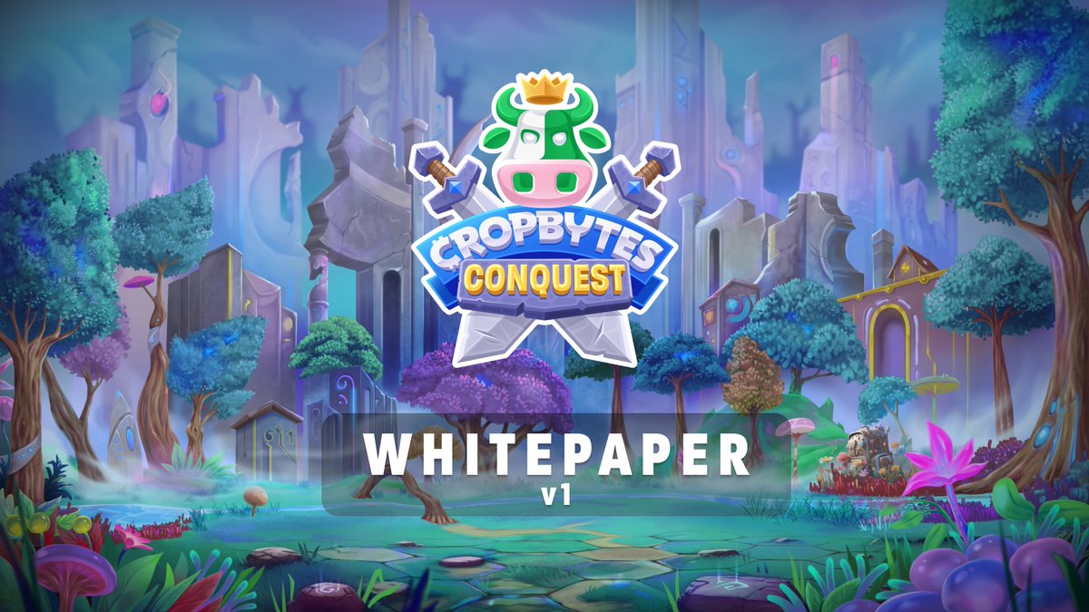 🚀 The wait is over! We're proud to release the #CropBytesConquest⚔️ whitepaper, a labor of love for our community. Dive into our blueprint for the future, showcasing our vision and the exciting path ahead. ⭐️

Thank you for being part of our journey.

📄cropbytes-2.gitbook.io/cropbytes-conq…