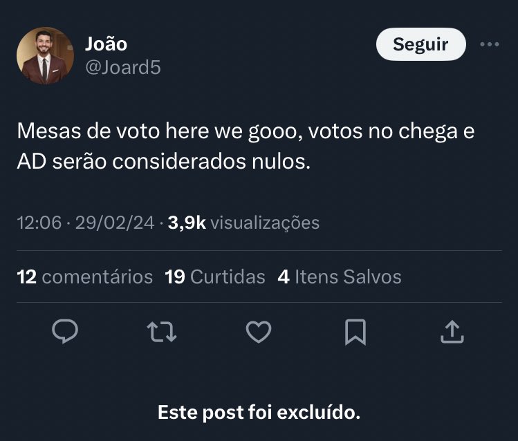 Este senhor precisa de ser denunciado à CNE. Se alguém souber o seu nome por favor, faça o favor.