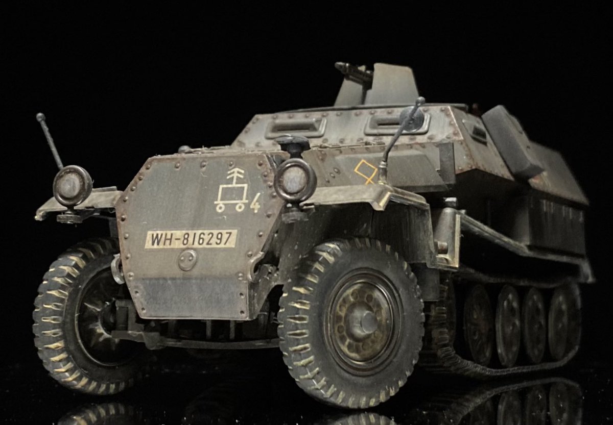 #カッコいいローアングルはろうぜ
タミヤ1/35 No.20 ハノマーク