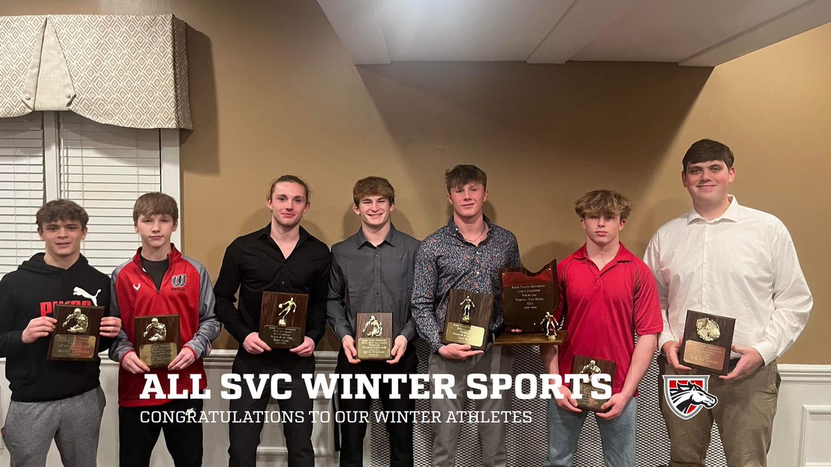 Westfall's SVC Winter Sports Awards Winners