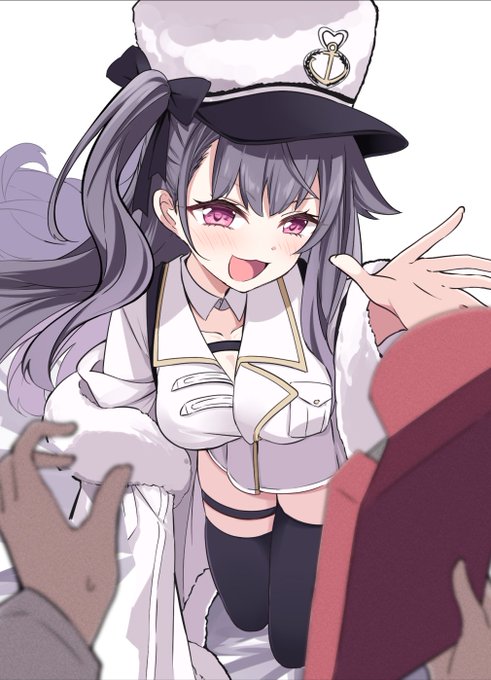 「しきか～ん?それちょうだ～い?」 #アズールレーン 