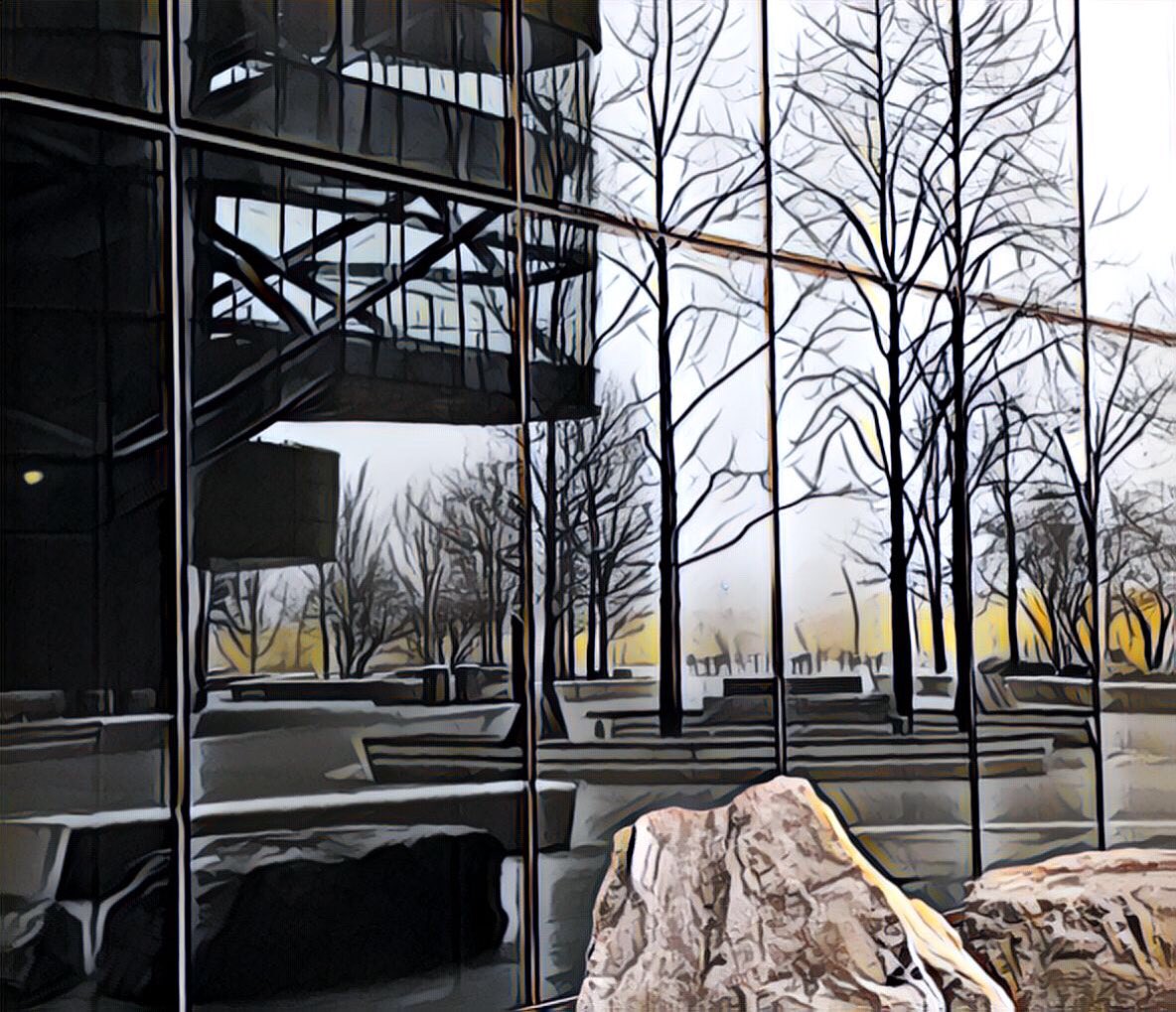 So many inspiring sights on Roosevelt Island.