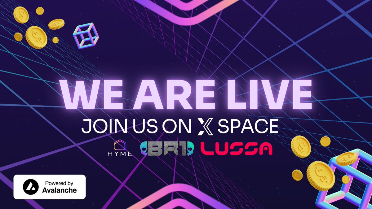 🎉 We're LIVE and ready for you! 🎙

Join us now for a chance to win $50, a <a href="/BR1INFINITE/">BR1: INFINITE</a> loot box, and WL spots! 💸

Tune in here: x.com/i/spaces/1eaKb…
