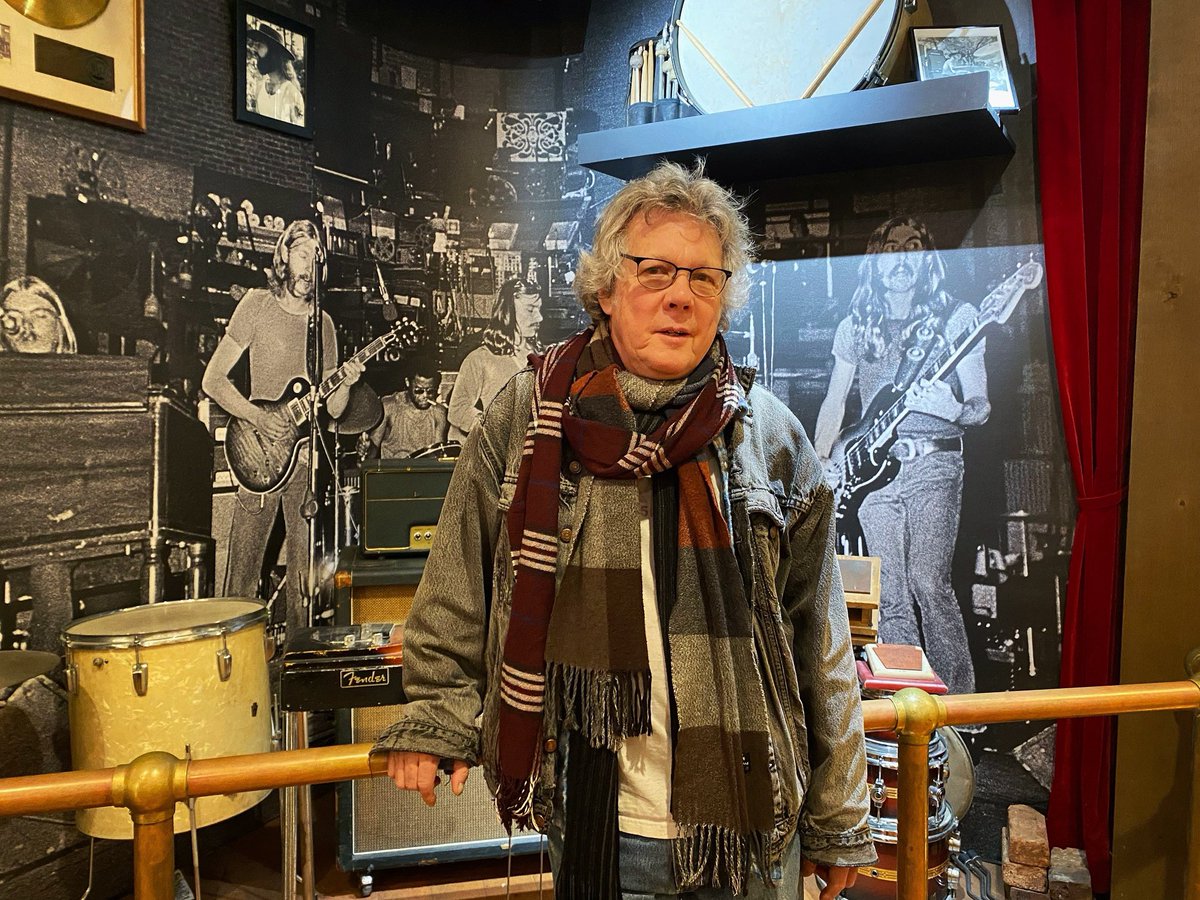Taken at The Allman Brothers’ Big House Museum in Macon en route from Atlanta to Jacksonville on January 26, 2023.

That giant b&w print behind me is the original group onstage at Fillmore East.

#allmanbrothers #musicmuseum #maconga #fillmoreeast #theallmanbrothersband #bighouse
