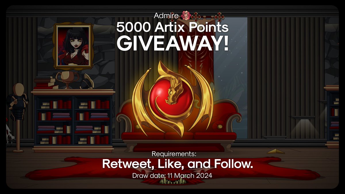Admire is doing another giveaway! Kindly follow the requirements below and one lucky winner is drawn on March 11th, 2024. We’re also doing a duo Valentine’s Day set contest in our Discord server for those interested 🤩 Don’t miss out! 🌺