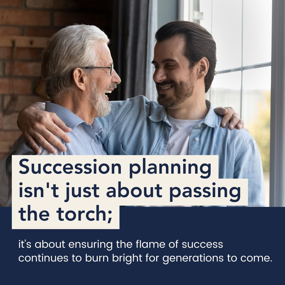 Building a legacy is about people & purpose, not just profits. Succession planning keeps your vision alive through dedicated successors, preserving your company's core values. Let's find those torchbearers together. 🤝🏢🔥 

#BusinessSuccession #Legacy #EstatePlanning