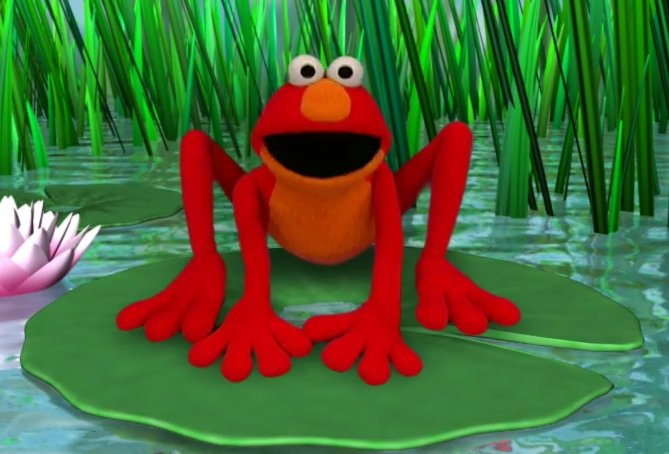 Happy Leap Day, everybody! Ribbit ribbit ha ha ha! Elmo Frog loves you. ❤️ #LeapDay