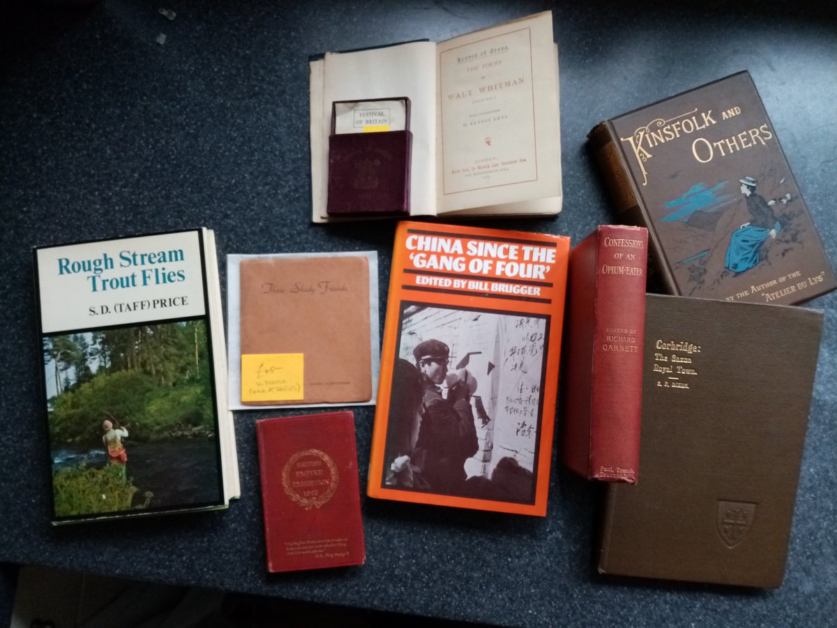 TonbridgeBlog's tweet image. A few new acquisitions. Coming to a book fair near you soon! @pbfa @OxfordBookFair
