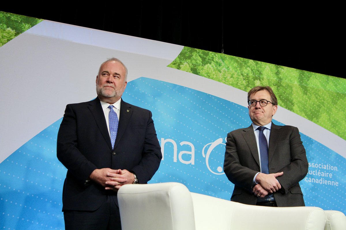 Last summer Ontario took a leadership role by launching pre-development work for the first large-scale nuclear build in Ontario in more than 30 years at @Bruce_Power. Today at #CNA2024 @JonathanWNV came through with $50 million to support that expansion of nuclear energy!