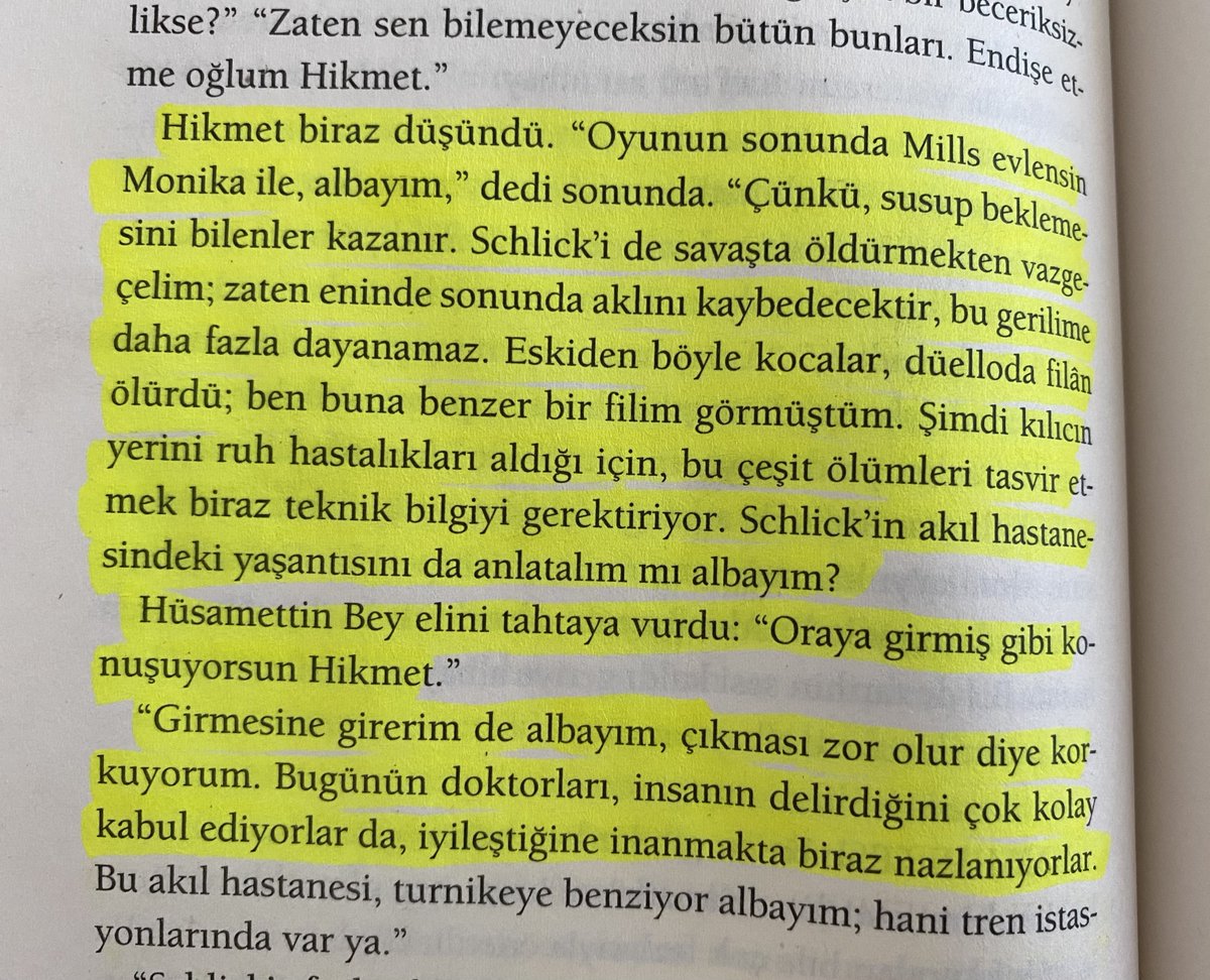 “Oyunun sonunda Mills evlensin Monika ile, albayım,” dedi sonunda. “Çünkü, susup beklemesini bilenler kazanır…” #TehlikeliOyunlar
