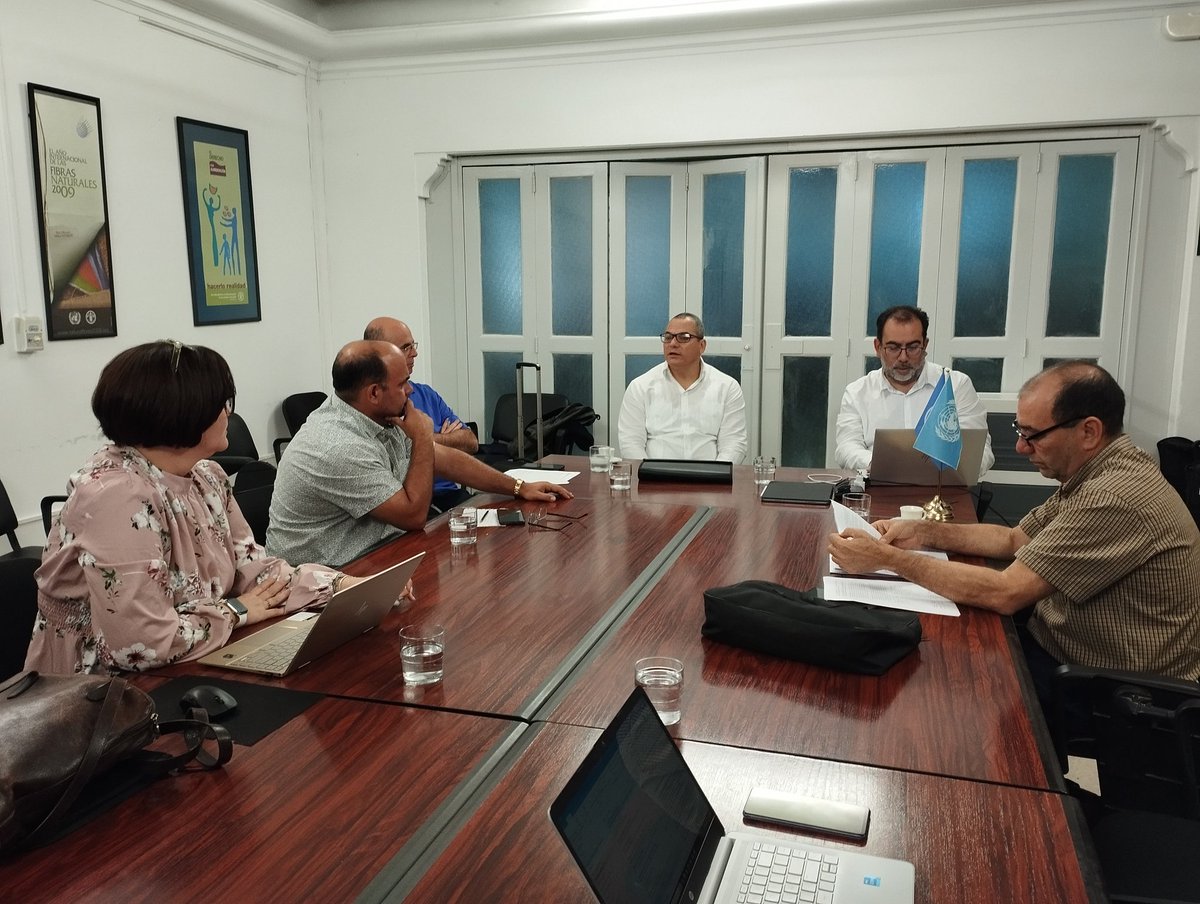 En resumen de la visita de Cristian Morales, Dtor Adjunto de la División de Economía de la #FAO. Aproximación también con AZCUBA para otra nota de inversión (caña de azúcar) a presentar por Cuba en el Foro #HiH, junto a las cadenas de granos, arroz y frutales-cítricos).