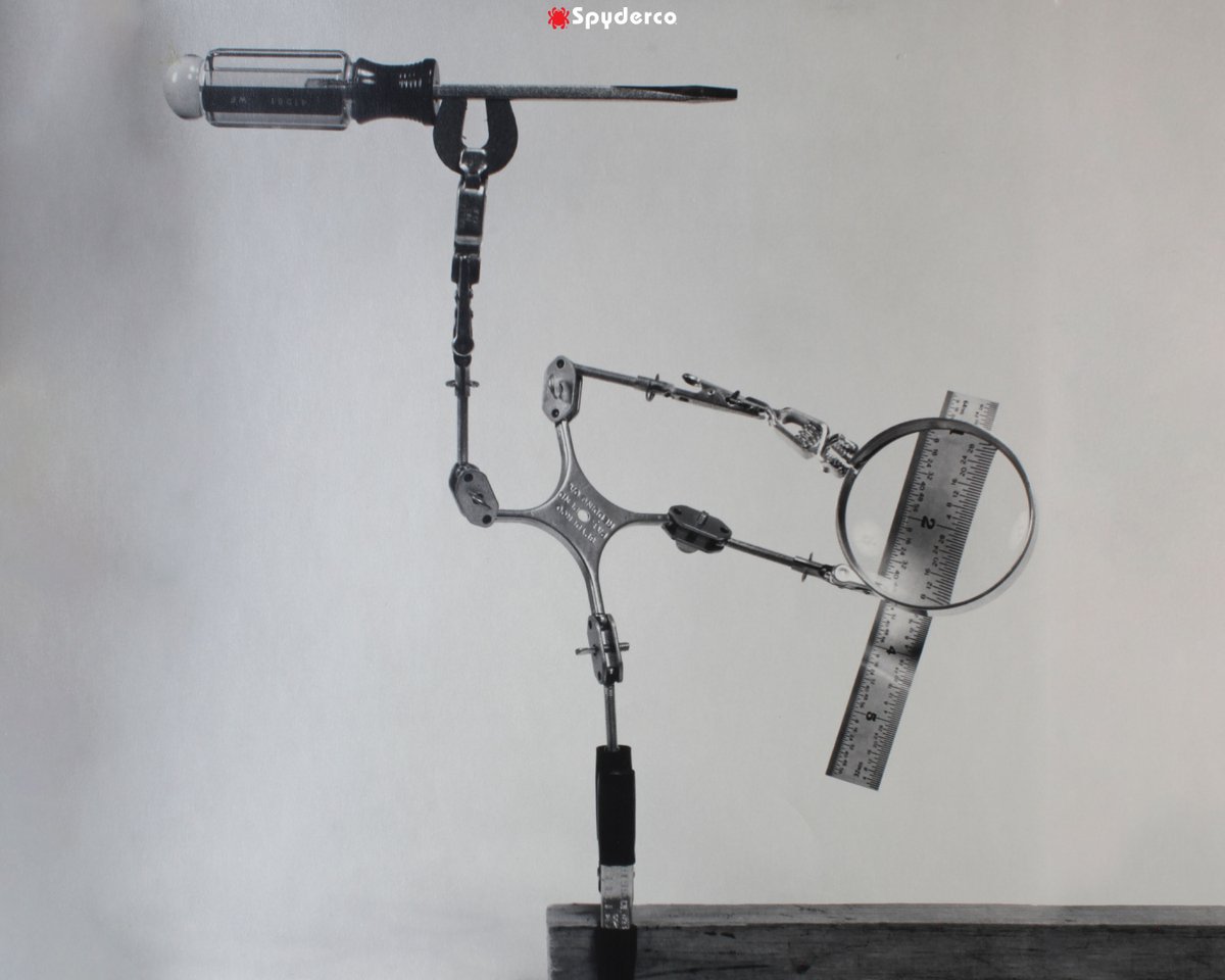 SpydercoKnives's tweet image. Spyderco’s first product was the Portable Hand, a patented holding device that helped inspire the “spider” part of the Spyderco name. What was the other inspiration?

 #TBT
#Spyderco
#SpydercoKnives