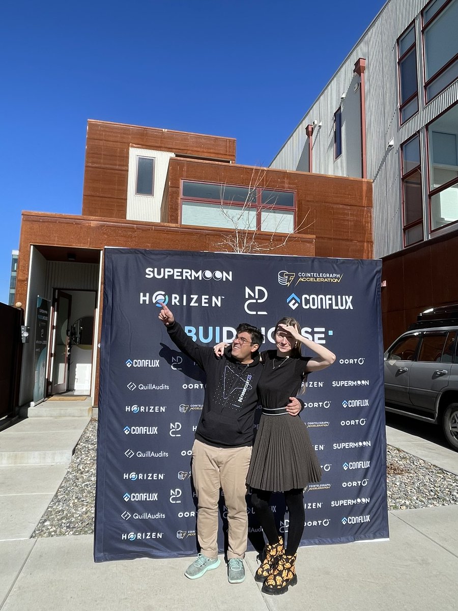 supermoonxyz's tweet photo. GM! If your a Builder 🛠️ lfg at ETH Denver you need to come to our BUIDLHOUSE open house! We offer:
💠Daily Brunch
💠Hacking with up to 120k in bounties/Grants
💠Network with top tier Founder and VC speakers
💠Learn from fellow builders
💠Cozy space 4 minutes from the conference https://t.co/RrbLCIei1Q