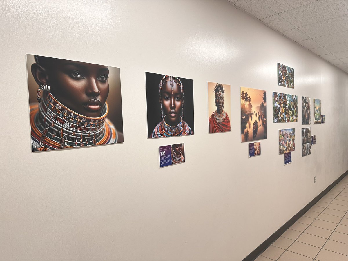 PVAMUNWHC's tweet photo. Thank you to everyone that showed their support for an amazing event that was put together by The NWHC Library and @kendramiap31 . Please enjoy these amazing pictures and if you want to check them out in person we still have these beautiful masterpieces up and ready to be admire. https://t.co/VV2pKp26kh