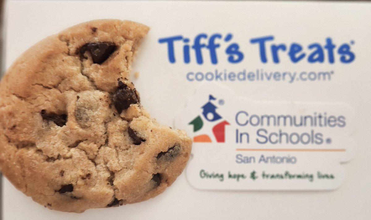 Valley Hi (@nisdvalleyhi) on Twitter photo Thank you to <a href="/tiffstreats/">Tiff's Treats</a> and <a href="/CISSanAntonio/">Communities in Schools of San Antonio</a> for helping us recognize and celebrate good student attendance with some hot, fresh out of the oven chocolate chip cookies! We appreciate your partnership and support of public education. Our kids were all smiles! Thank you to <a href="/tiffstreats/">Tiff's Treats</a> and <a href="/CISSanAntonio/">Communities in Schools of San Antonio</a> for helping us recognize and celebrate good student attendance with some hot, fresh out of the oven chocolate chip cookies! We appreciate your partnership and support of public education. Our kids were all smiles!