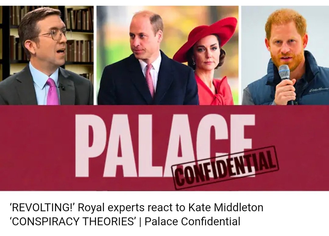 Revolting! We react to the Princess of Wales conspiracy theories. Join me, Rebecca English @RE_DailyMail and Jo Elvin @jo_elvin on the brand new edition of hit #royal talk show Palace Confidential. Watch via @YouTube m.youtube.com/watch?v=YzSzLI…