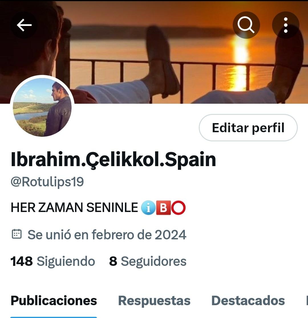 Esta es mi nueva cuenta de Twitter...
Muchas gracias a los que me seguís...
#İbrahimÇelikkol <a href="/ibrahimcelikkol/">İbrahim Çelikkol</a> 
Cuenta de IG <a href="/Ibrahim/">Ibrahim</a>.Çelikkol.Spain