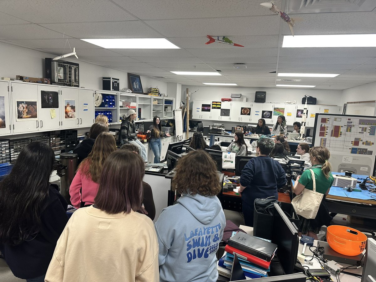 Thank you to <a href="/SLU_Official/">Saint Louis University</a>  for hosting ten of our <a href="/PLTWorg/">Project Lead The Way</a> Engineering students for introduce a girl to engineering day! Such a great experience! #connectedlancer