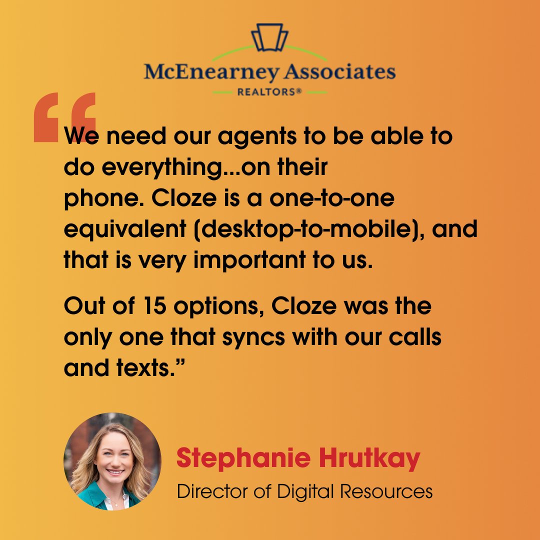As we participate in #LeadingRE Conference Week, we're grateful to have earned the trust of so many <a href="/LeadingRE/">LeadingRE</a> brands, including <a href="/bairdwarner/">Baird Warner</a>, <a href="/BHSWorldwide/">Brown Harris Stevens</a>, @McEnearney . Thank you.

#CRM #AI #RealEstate #proptech