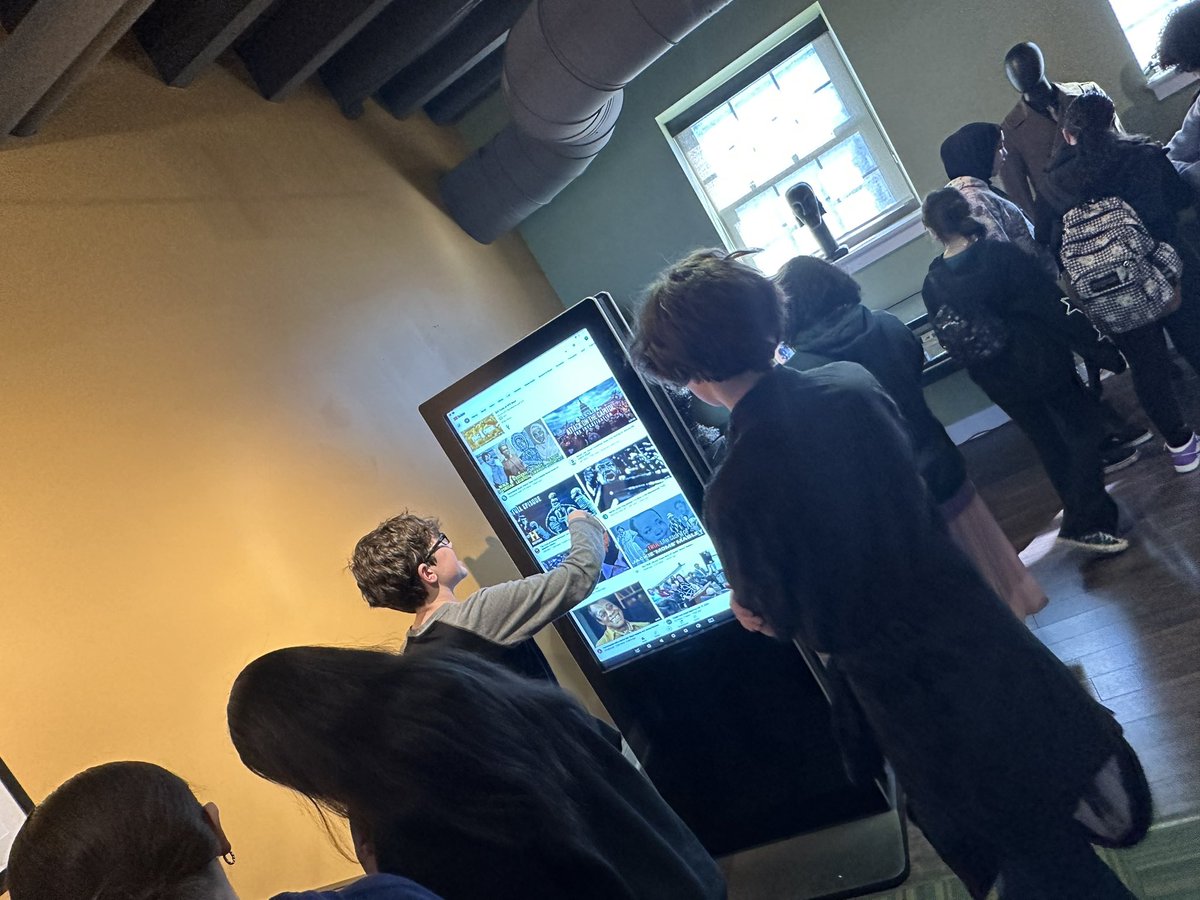 Our @NGMSgators 7th Grade Diversity Council members wrapped up BHM with an educational trip to <a href="/BlackArchivesKC/">Black Archives</a>.  Huge thank you to <a href="/DrcarmaWill2/">Carmaletta Williams</a> and Alvin L. Brooks for taking time out to speak w/ our students!