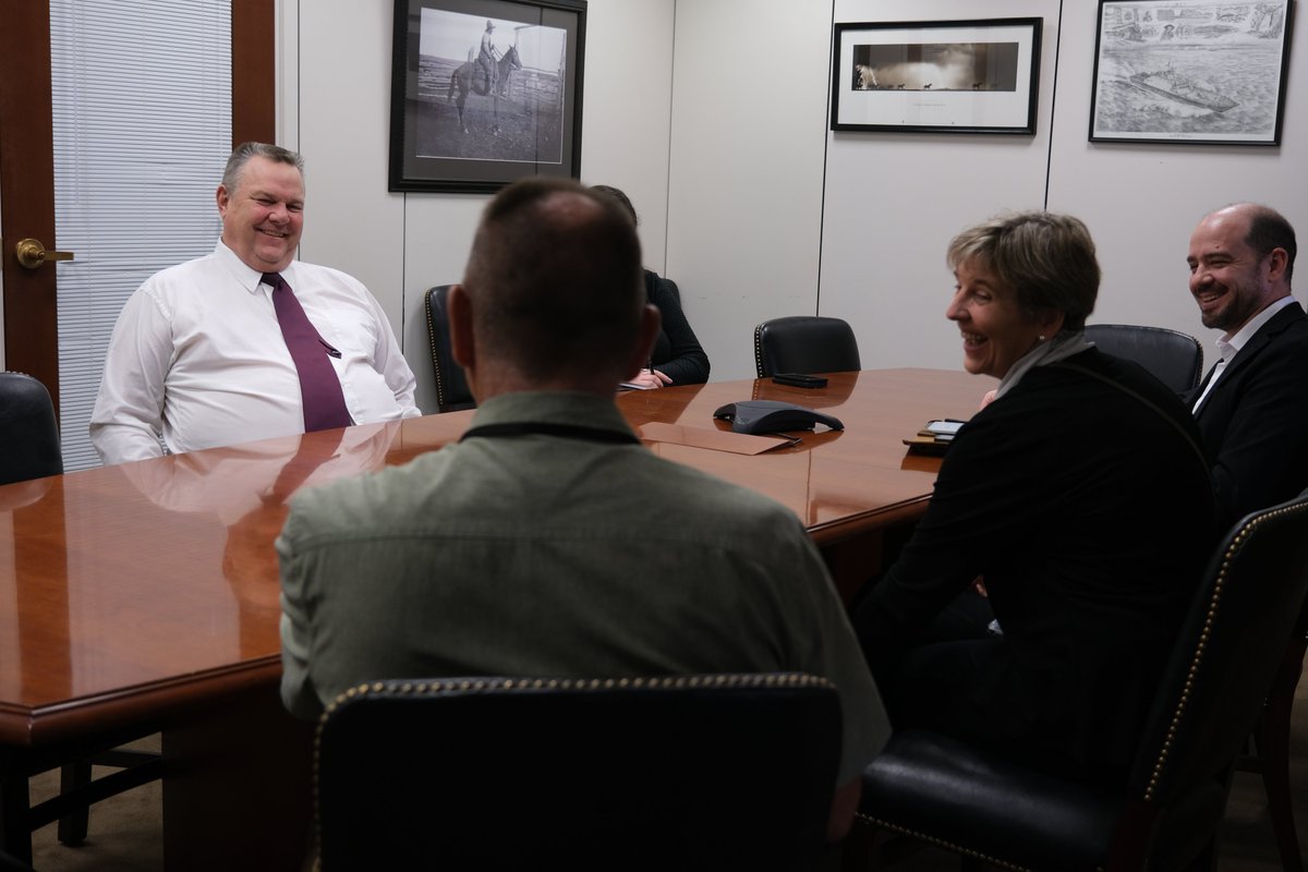 SenatorTester's tweet photo. I’m backing a bipartisan bill to expand the R&amp;D tax credit to give our businesses a strong environment to thrive – and this week I got the chance to talk innovation in the Treasure State with some of our state’s best and brightest engineers and architects. https://t.co/OcuHw8MsAI