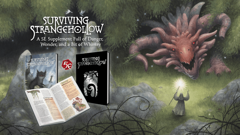 mrlong78's tweet photo. New on @TribalityRPG  Surviving Strangehollow – New 5e Setting: Today I’m excited to tell you about a new third-party setting for 5e, which will be crowdfunded by an upcoming Kickstarter! Accidental Cyclops Games is thrilled to announce the upcoming… https://t.co/MWVpUQPqGG https://t.co/aU0Z6NnIMk