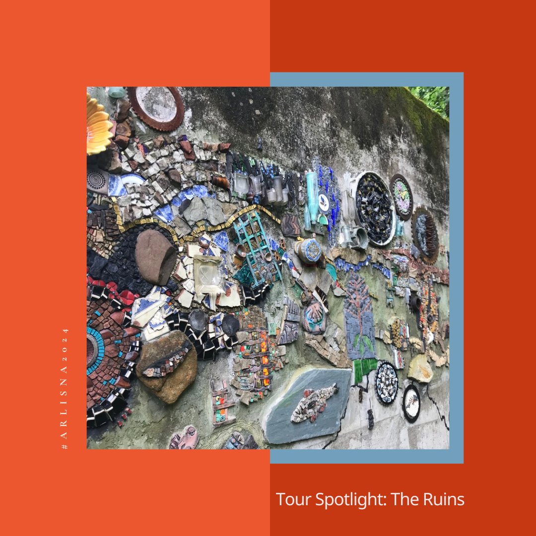 #arlisna2024 Tour Spotlight! Join us Friday 4/5 in a magical mosaic wonderland that uses a former coal mine as its canvas. The Ruins Project features the works of over 250 artists, a unique opportunity to be surrounded by art, history, and nature. ow.ly/jHw750QJtRc