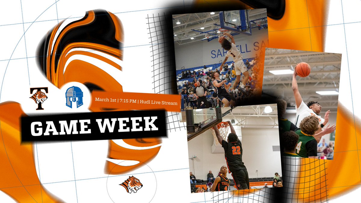 🔥GAME WEEK🔥

This Friday is the Tech Tigers last regular season home game, before the playoffs start next week.  Please come and show your support this Friday at Tech High School for the boys basketball game!

#NobodyButUs | #TigerPride