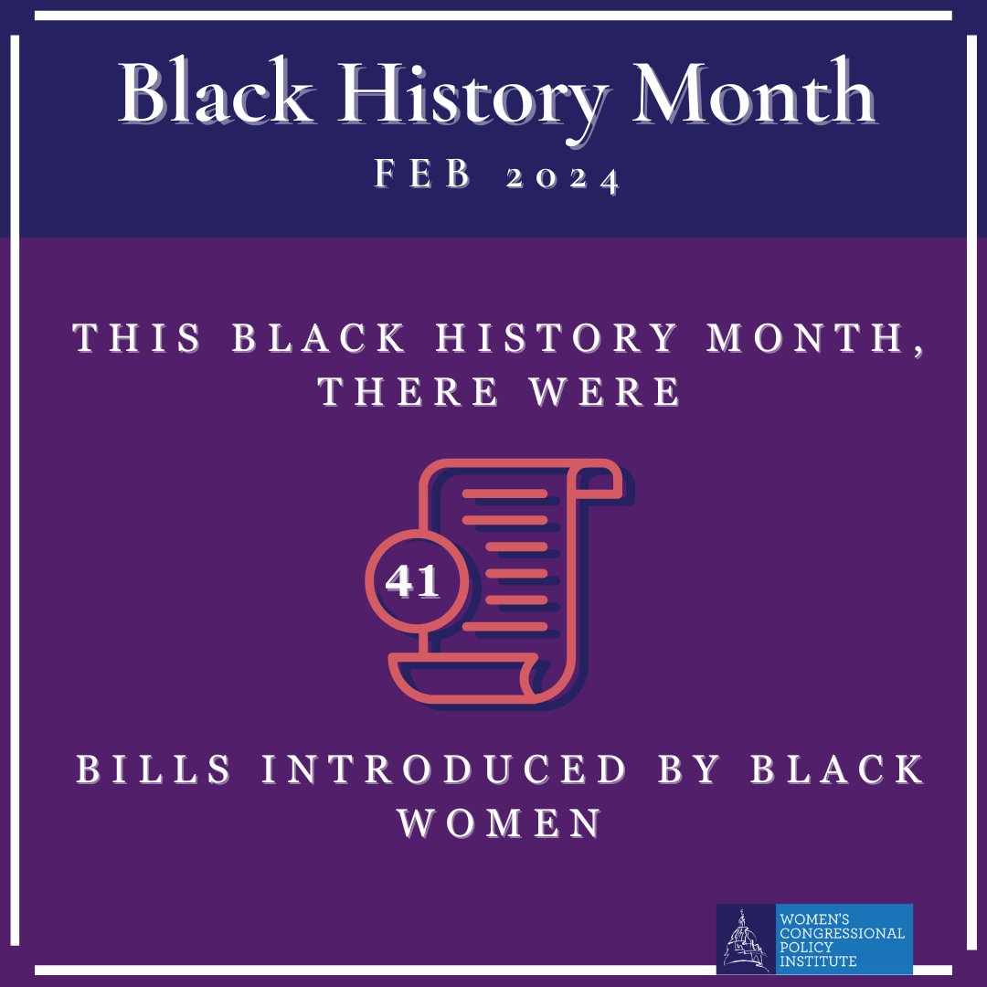As #BlackHistoryMonth comes to a close, we celebrate the achievements and contributions of Black women policymakers this month.