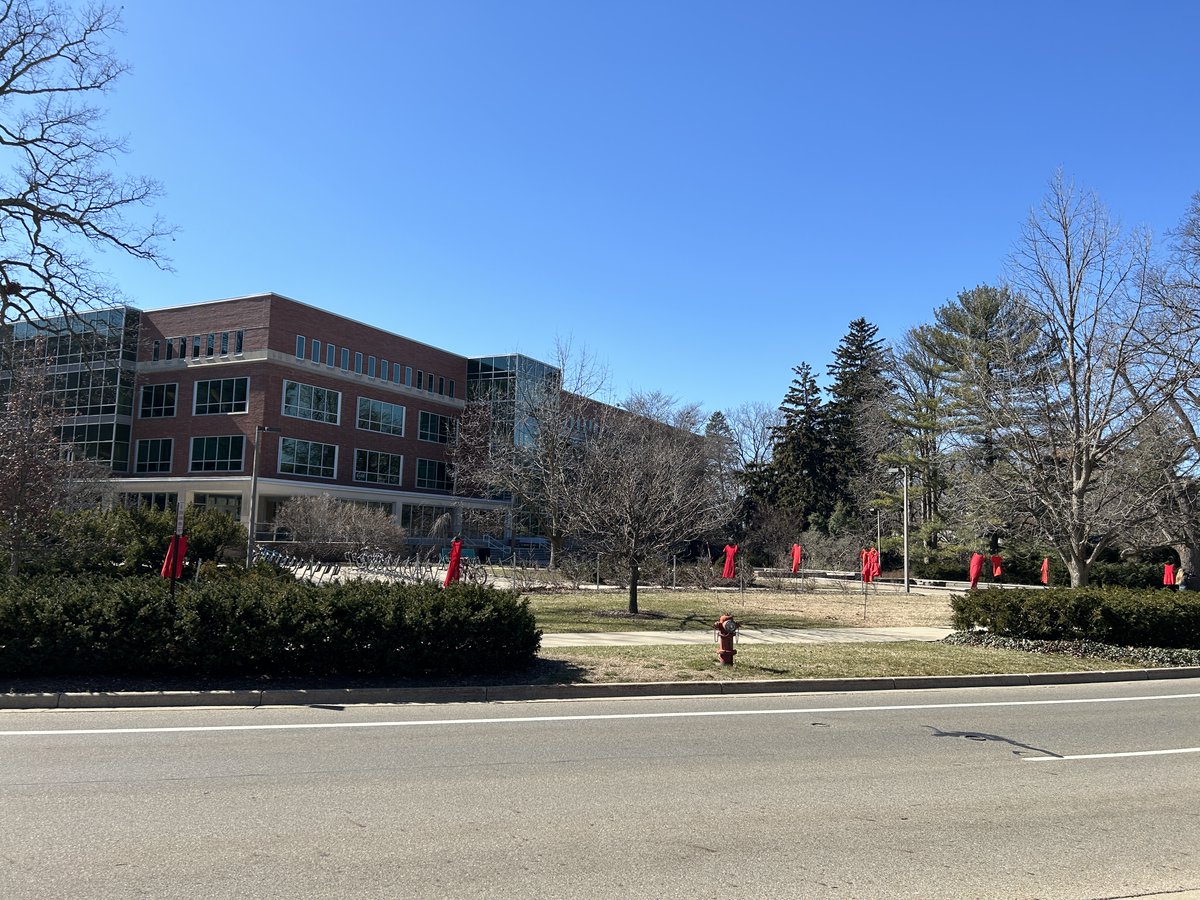 Honoring Women's History Month at MSU. Experience the powerful REDress Project by Métis artist Jaime Black-Morsette, shedding light on the crisis of missing and murdered Indigenous women and girls. Join us from March 1-17, 2024, around West Circle Drive. bit.ly/REDress_MSUM