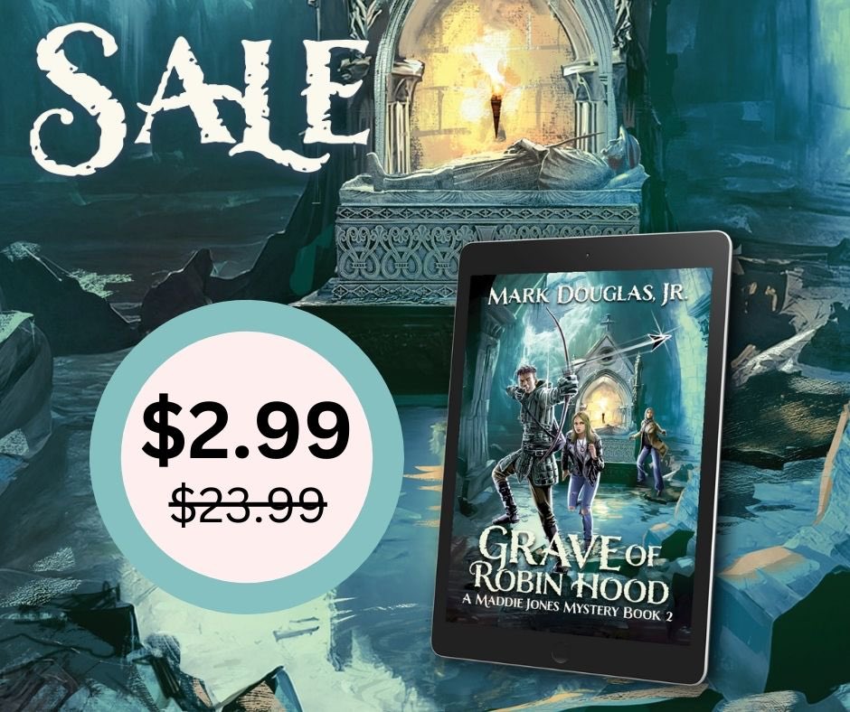 There only 5 more days to get Grave of Robin Hood while it’s on sale. Pre-order today: books2read.com/grave-of-robin…

#ActionandAdventure #ArthurianFolkTalesandMyths #AuthorTube #BookTok #MiddleGradeFiction #Mystery #MythsandLegends #PreOrderAlert #RobinHood #thriller #YoungAdultNovels