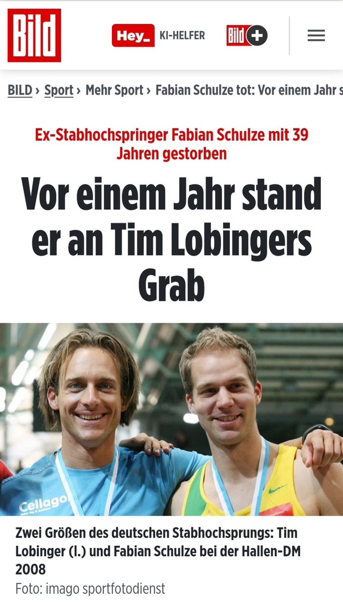 Entweder die beiden Leistungssportler waren insgeheim extrem allergisch gegen die Höhenluft oder der #Klimawandel hat wieder erbarmungslos zugeschlagen. 
Was ist eure Vermutung, warum #plötzlichundunerwartet junge und fitte Menschen sterben? 💁‍♂️