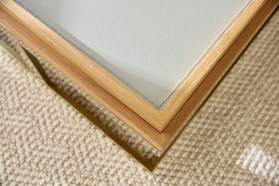 CyanDesignHome's tweet image. Strength, style, and sustainable allure define the Cosmopolita coffee table. A brass-finished steel base complements light Grandis wood veneered galleries, while pebble-embossed leather adds a touch of refinement. ✨🌿

#cyandesignhome #elevarbycyandesign #cyandesigntransformed