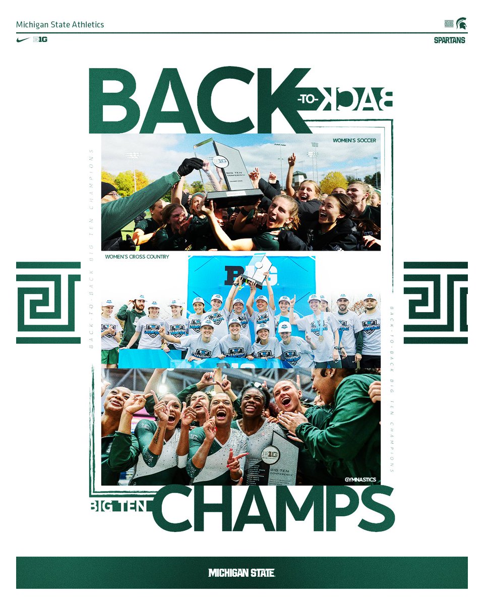 Back-2-Back has a nice ring to it 💍🏆 #GoGreen