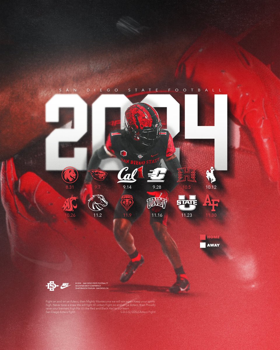 𝐓𝐡𝐞 𝟐𝟎𝟐𝟒 𝐒𝐜𝐡𝐞𝐝𝐮𝐥𝐞 𝐢𝐬 𝐇𝐄𝐑𝐄 🗓️ 📰: bit.ly/3uIbMrr #AztecFAST🍢 x #BeTheA1pha🐺