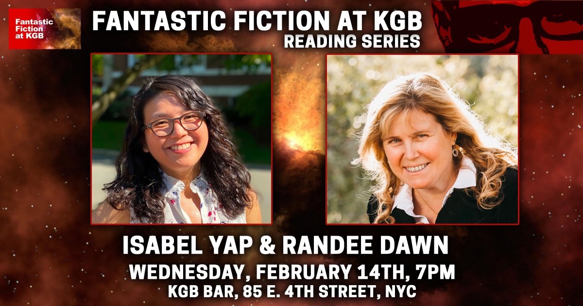 Here’s the audio from this month’s Fantastic Fiction at KGB reading with Isabel Yap & Randee Dawn, recorded live at the KGB Bar on Feb 14, 2024. @visyap @randeedawn @EllenDatlow kgbfantasticfiction.org/2024/02/29/aud…