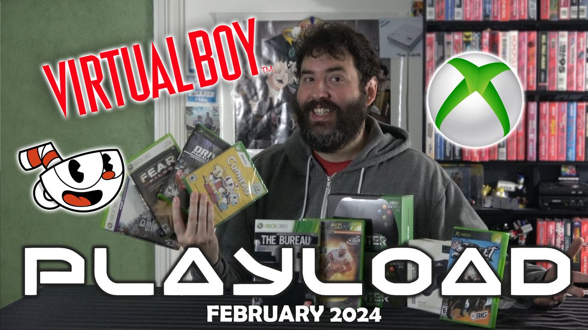Hey everyone, happy Leap Day! This month's PlayLoad has landed. Lots of Xbox stuff, as well as some oddities from @retrofightersco and @StoneAgeGamer ! Stay tuned for more retro videogame goodness: youtu.be/MLuzZuinzIE