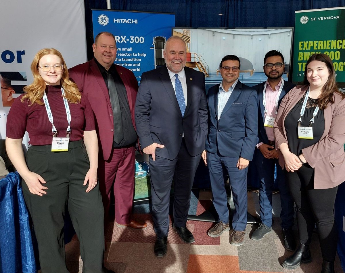 Thank you @ToddSmithPC for stopping to talk with our team at #CNA2024 and for your support of nuclear energy!