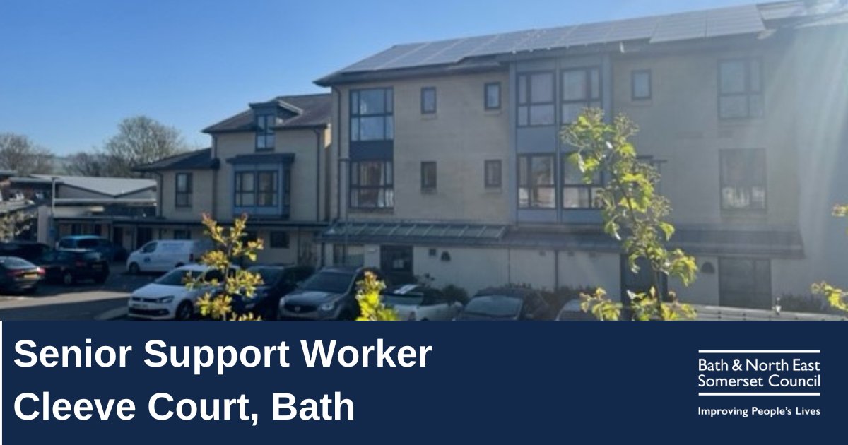 bathnesjobs's tweet image. Senior Support Worker Wanted at Cleeve Court, Bath!

Join Our Team!

Cleeve Court support older adults living with varying degrees of frailty and a diagnosis of Dementia in a homely environment

Interested? Apply Below:
ow.ly/NniM50QyOPi

#SeniorSupportWorker  #BathJobs
