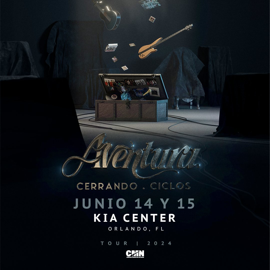 JUST ANNOUNCED 🚨 | Due to overwhelming demand, we've added a SECOND show for Aventura at Kia Center on 6/15! Get your tickets Fri, 3/1 at 10 am.