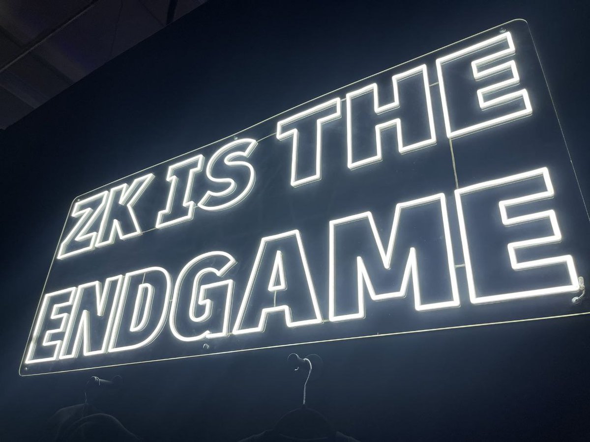 Zk is the endgame

#zksync <a href="/zksync/">ZKsync</a>