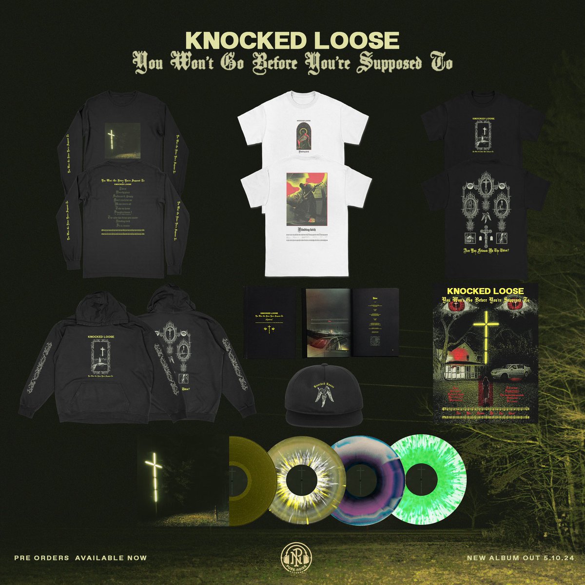 Knocked Loose dropped their first single and music video “Blinding Faith” off their highly anticipated next album titled You Won’t Go Before You’re Supposed To. slated for release on May 10th. Purchase tickets here bit.ly/48CgO6o