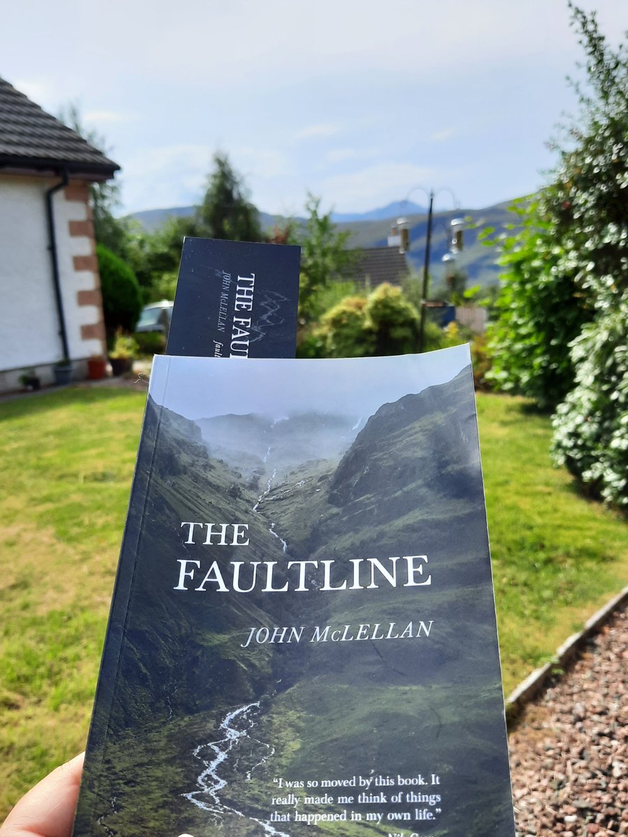 @susiesbookrevs @UllapoolB 's bestselling fiction title ever, #faultlinenovel by @johnmac201 . Set in NW Highlands of Scotland during the summer of 1977, amongst the most unique landscape; friendships develop, the history of the area emerges and people are conflicted. A beautiful read.